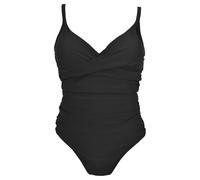 Splash About Womens Ladies Tummy Control Swimming Costume One Piece Swimsuit, Black, Size 22