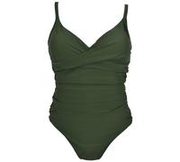 Splash About Womens Ladies Tummy Control Swimming Costume One Piece Swimsuit, Green, Size 14