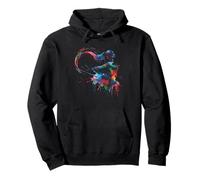 Splash Art Baton Twirling Majorette Twirler Majorettes Pullover Hoodie