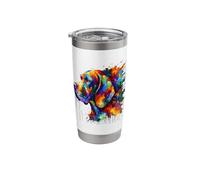 Splash Art Bracco Italiano Italian Pointer Stainless Steel Insulated Tumbler