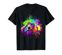 Splash Art Cocker Spaniel Dog Owner Gift Idea Dog T-Shirt