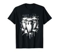 Splash Art Conga Congas Drum Drummer Drum Musician T-Shirt