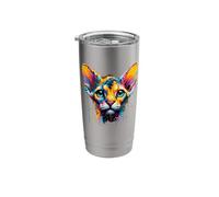 Splash Art Devon Rex Pixie Cats Stainless Steel Insulated Tumbler