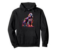Splash Art English Cocker Spaniel Spaniels Pullover Hoodie