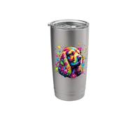 Splash Art English Cocker Spaniel Spaniels Stainless Steel Insulated Tumbler