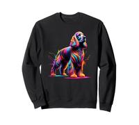 Splash Art English Cocker Spaniel Spaniels Sweatshirt