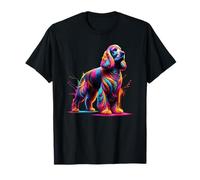 Splash Art English Cocker Spaniel Spaniels T-Shirt