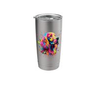 Splash Art English Setter Stainless Steel Insulated Tumbler