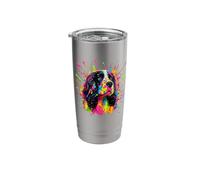 Splash Art English Springer Spaniel Sprocker Stainless Steel Insulated Tumbler