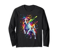Splash Art Jack Russell Long Sleeve T-Shirt