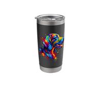 Splash Art Plott Hound Stainless Steel Insulated Tumbler