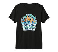 Splash Class Ready Aqua Aerobics Pool Workout Premium T-Shirt