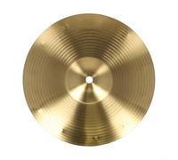 Splash Cymbal Drum Cymbal, 8/10 Inch Rock Crash, Jazz Drum Cymbal Percussion Instrument Splash Crash Hi-Hat Cymbal, Brass(10INCH)