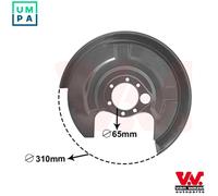VAN WEZEL 0322374 Brake disc backing plate
