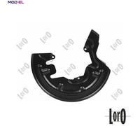 SPLASH GUARD BRAKE DISC 131-07-211 FOR RENAULT SCÉNIC/II/GRAND MEGANE/Van 1.5L