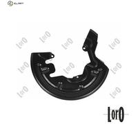 SPLASH GUARD BRAKE DISC 131-07-211 FOR RENAULT SCÉNIC/II/GRAND MEGANE/Van 1.5L