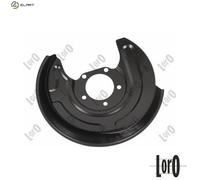SPLASH GUARD BRAKE DISC 131-07-618 FOR SKODA VW PASSAT/B5.5 AUDI AZM 2.0L 4cyl