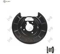SPLASH GUARD BRAKE DISC 131-07-634 FOR PEUGEOT L6A /LFZ /LFX /LFY 1.8L 4cyl 406