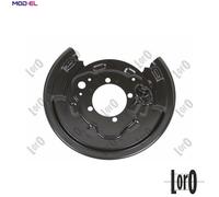 SPLASH GUARD BRAKE DISC 131-07-640 FOR TOYOTA 1ZZ-FE 1.8L 2AD-FHV/FTV 2.2L 4cyl