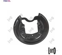 SPLASH GUARD BRAKE DISC 131-07-642 FOR SKODA OCTAVIA/II/Combi VW GOLF CADDY/IV