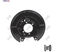 SPLASH GUARD BRAKE DISC 131-07-644 FOR NISSAN QASHQAI/+2/VAN X-TRAIL/II 1.5L