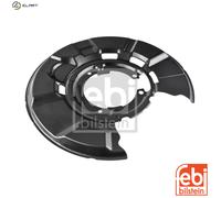 Brake disc cover Rear Axle Right 171549 FEBI BILSTEIN for BMW 1 Sports Hatch 3 1