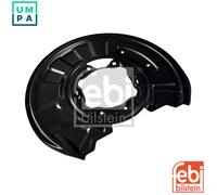 Brake disc cover Rear Axle Right 174219 FEBI BILSTEIN for MERCEDES-BENZ C-CLASS