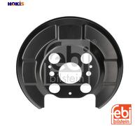 Rear Brake Disc Shield Fits Honda Civic VIII OE 43253SMGE01 Febi 186132