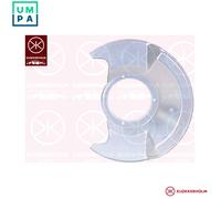 Brake disc cover Front Axle Zinc-coated 2938370 KLOKKERHOLM for HONDA