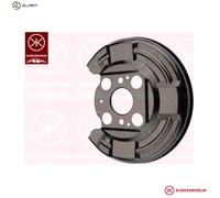 KLOKKERHOLM 2940870 Splash Panel, brake disc