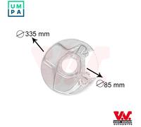 Splash Panel, brake disc for MERCEDES-BENZ W114 W115 S123 C123 VAN WEZEL 3010373