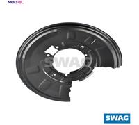 Fits SWAG 33 10 7407 brake disc cover /L/ rear BMW 3(E46)/X3(E83)