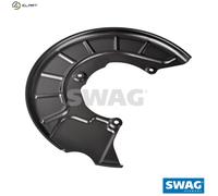 Brake disc cover Front Axle Left 33 10 7426 SWAG for VW SEAT SKODA AUDI