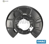 SWAG 33 11 0124 Splash Panel, brake disc