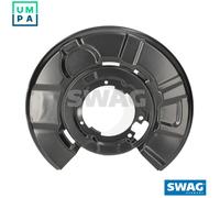 SWAG 33 11 0124 Splash Panel, brake disc