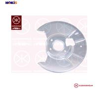 Brake disc cover Rear Axle Right Zinc-coated 3451878 KLOKKERHOLM for MAZDA