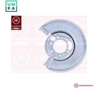 BLIC Splash Panel for Brake Disc 6508-03-3546877K Rear Axle Left Zinc-coated