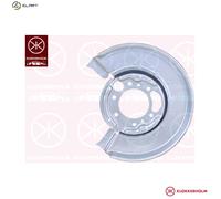 Klokkerholm Splash Panel Brake Disc 3546878, Rear Axle Right, Zinc-coated, Mercedes-Benz G-Class