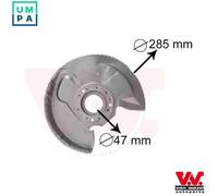 VAN WEZEL 3758372 Brake disc backing plate