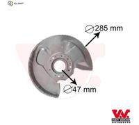 VAN WEZEL 3758372 Brake disc backing plate