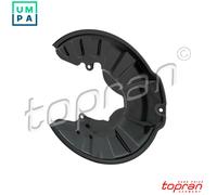 SPLASH GUARD BRAKE DISC 410 628 FOR SMART M132.930/910 1.0L OM660.951/950 0.8L