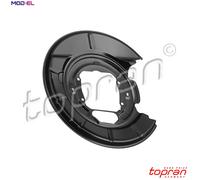 Splash Guard, brake disc for BMW E39 TOPRAN 503 350 fits Rear Axle Right NEW