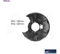 SPLASH GUARD BRAKE DISC 55499 FOR BMW 3/Compact/E46/Convertible N46B18 N42B18