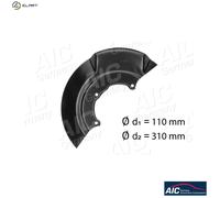 A.I.C. Splash Guard Brake Disc 56017 – Left Front – Fits VW Caravelle/Transporter IV Eurovan Bus