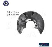 AIC 56019 Splash Panel, brake disc for VW