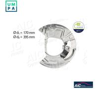 AIC 57761 Splash Panel, brake disc for BMW