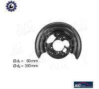 AIC 57837 Splash Panel, brake disc for MERCEDES-BENZ,VW