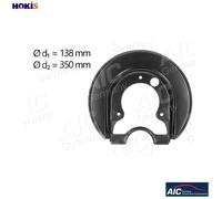 SPLASH GUARD BRAKE DISC 57845 FOR SKODA OCTAVIA/II/Combi LAURA VW GOLF/IV/Mk
