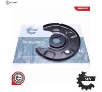 Brake disc cover Rear Axle Left 57SKV607 ESEN SKV for VW GOLF Mk II SCIROCCO