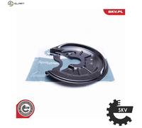 Brake disc cover Rear Axle Left 57SKV611 ESEN SKV for SEAT VW SKODA AUDI